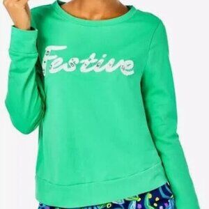 Lilly Pulitzer Rami Long Sleeve Sweatshirt "Festive"